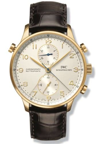 IWC Schaffhausen Portugieser Chrono-Rattrapante Yellow Gold / Silver