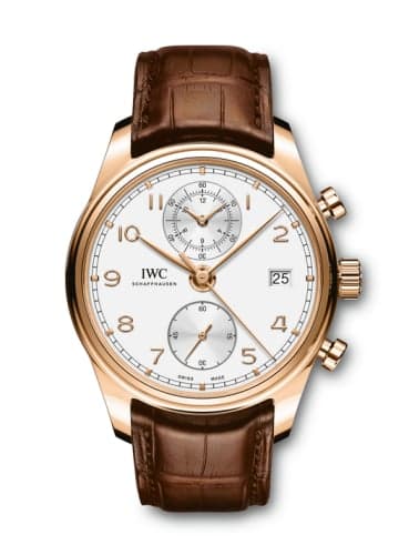IWC Schaffhausen Portugieser Chronograph Classic Red Gold / Silver