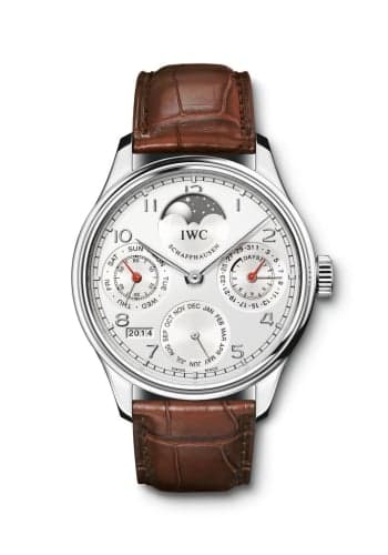 IWC Schaffhausen Portugieser Perpetual Calendar 5023 Stainless Steel / Silver