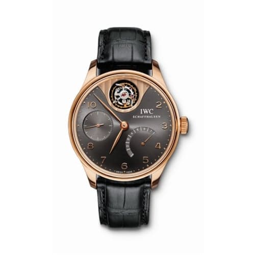 IWC Schaffhausen Portuguese Tourbillon Mystere Red Gold / Ardoise