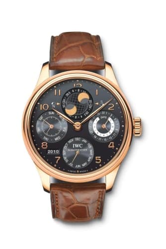 IWC Schaffhausen Portuguese Perpetual Calendar 5021 Red Gold / Black