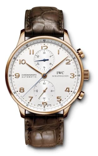 IWC Schaffhausen Portuguese Chrono-Automatic Rose Gold / Silver