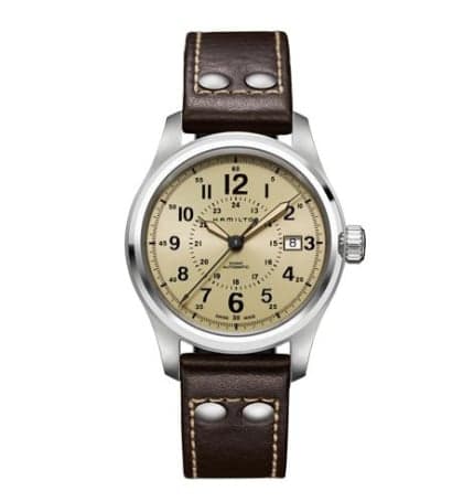 Hamilton Khaki Field Automatic Stainless Steel / Beige