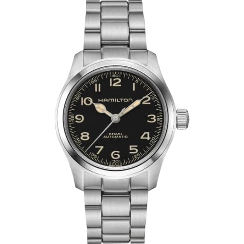 Hamilton Khaki Field Murph 38 Stainless Steel / Black / Bracelet