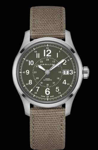 Hamilton Khaki Field Automatic 40mm Green