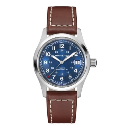 Hamilton Khaki Field Auto 38 Stainless Steel / Blue