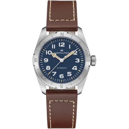 Hamilton Khaki Field Expedition 37 Stainless Steel / Blue