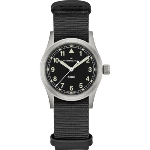 Hamilton Khaki Field Quartz 33 Stainless Steel / Black