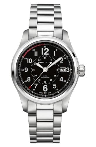 Hamilton Khaki Field Automatic Stainless Steel / Black / Bracelet