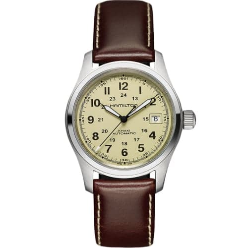 Hamilton Khaki Field Automatic 38 Stainless Steel / Beige