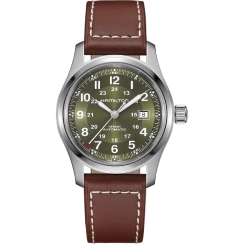 Hamilton Khaki Field Auto 42 Stainless Steel / Green
