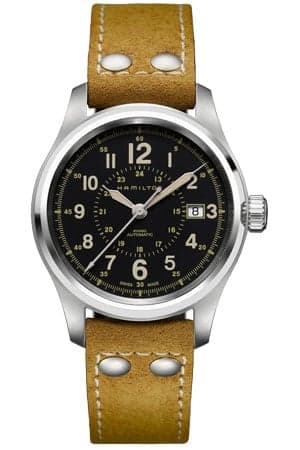 Hamilton Khaki Field Automatic Stainless Steel / Black