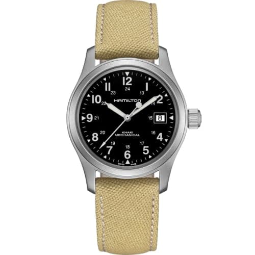 Hamilton Khaki Field Mechanical 38 Date Black