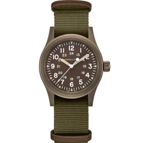 Hamilton Khaki Field Mechanical 38 PVD / Brown