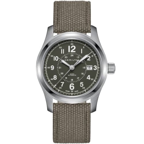 Hamilton Khaki Field Auto 42 Stainless Steel / Green