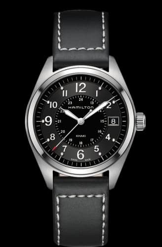 Hamilton Khaki Field Quartz 40 Stainless Steel / Black