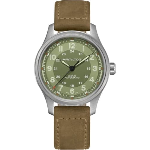 Hamilton Khaki Field Titanium Auto 42 / Green