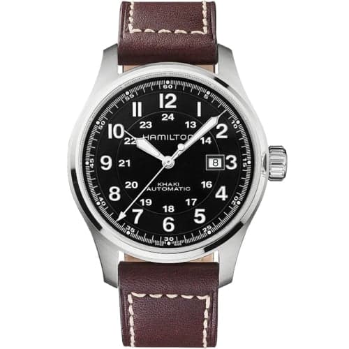 Hamilton Khaki Field Officer Automatic 44 Stainless Steel / Black