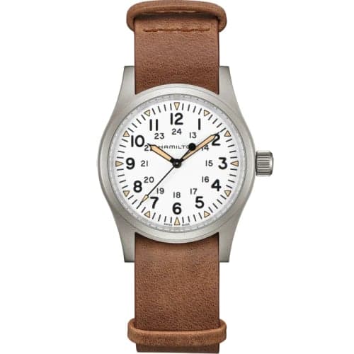 Hamilton Khaki Field Mechanical 38 White