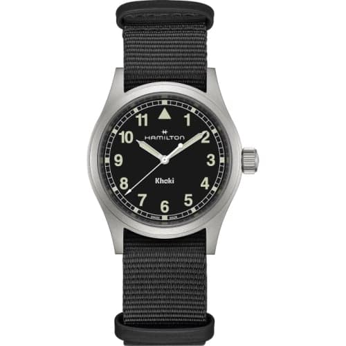 Hamilton Khaki Field Quartz 38 Stainless Steel / Black