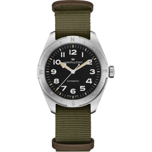 Hamilton Khaki Field Expedition 41 Stainless Steel / Black / NATO
