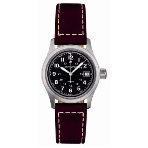 Hamilton Khaki Field Quartz 33 Stainless Steel / Black