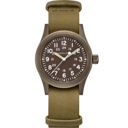 Hamilton Khaki Field Mechanical 38 PVD / Brown