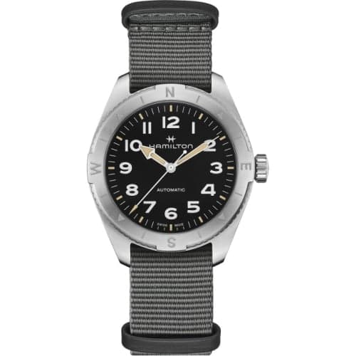 Hamilton Khaki Field Expedition 41 Stainless Steel / Black / NATO
