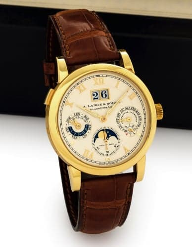 A. Lange & Söhne Langematik Perpetual Yellow Gold