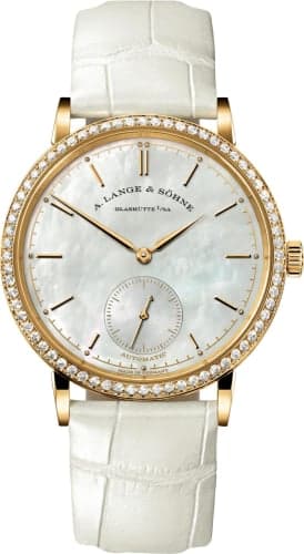 A. Lange & Söhne Saxonia Automatik Yellow Gold - Diamond / MOP
