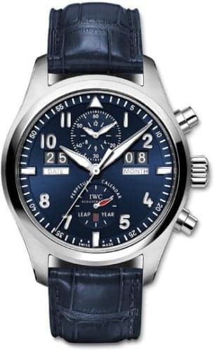 IWC Schaffhausen Pilot's Watch Spitfire Perpetual Calendar Digital Date-Month Laureus Charity Night Zürich 2012