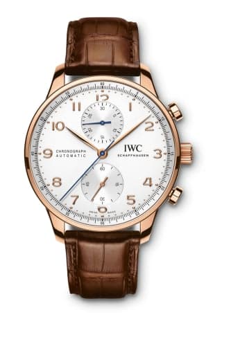 IWC Schaffhausen Portuguese Chrono-Automatic Red Gold / Silver