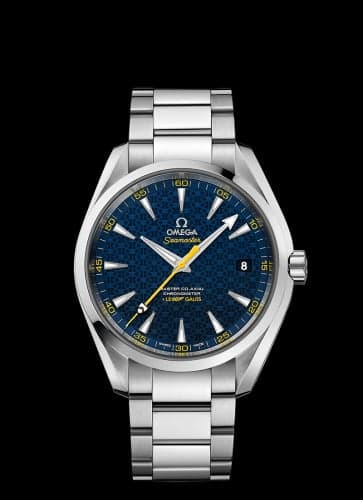 Omega Seamaster Aqua Terra 150M Master Co-Axial 41.5 Stainless Steel / Blue / Bracelet / James Bond Spectre