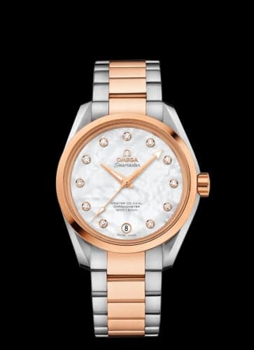 Omega Seamaster Aqua Terra 150M Master Co-Axial 38.5 Stainless Steel / Red Gold / MOP / Bracelet