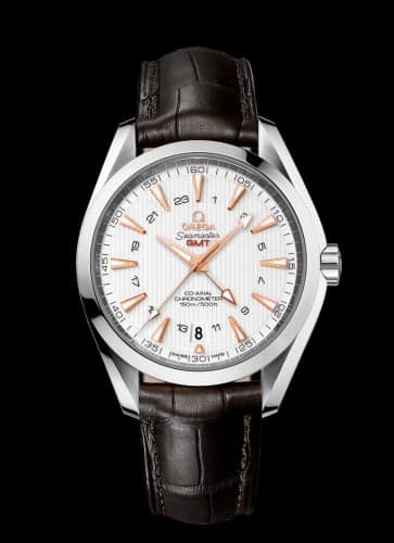 Omega Seamaster Aqua Terra 150M Co-Axial 43 GMT Stainless Steel / Silver