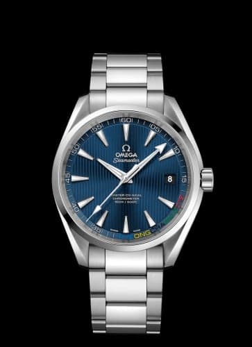 Omega Seamaster Aqua Terra 150m Master Co-Axial 41.5 Stainless Steel / Blue / Bracelet / Olympic Collection PyeongChang 2018
