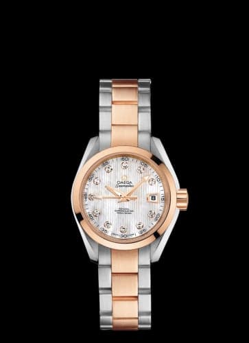 Omega Seamaster Aqua Terra 150M Co-Axial 30 Stainless Steel / Red Gold / MOP / Bracelet