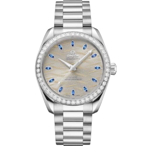 Omega Seamaster Aqua Terra 150M Master Chronometer 34 Canopus Gold - Diamond / Silver