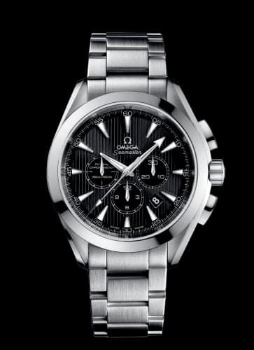 Omega Seamaster Aqua Terra 150M Co-Axial 44 Chronograph Stainless Steel / Black / Bracelet