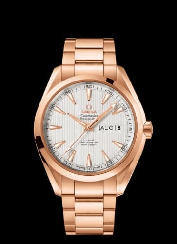 Omega Seamaster Aqua Terra 150M Co-Axial 43 Annual Calendar Red Gold / Silver / Bracelet
