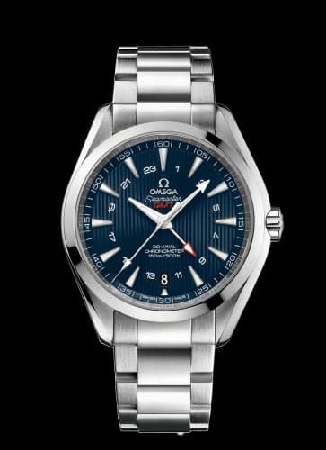 Omega Seamaster Aqua Terra 150M Co-Axial 43 GMT Stainless Steel / Blue / Bracelet