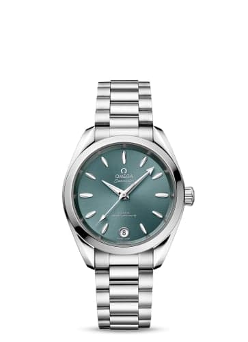 Omega Seamaster Aqua Terra 150M Master Chronometer 34 Stainless Steel / Lagoon Green / Bracelet