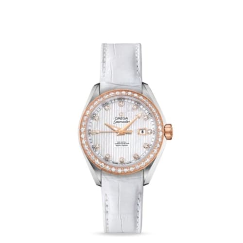 Omega Seamaster Aqua Terra 150M Co-Axial 34 Stainless Steel / Red Gold / Diamond / MOP