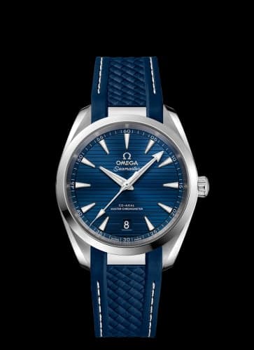 Omega Seamaster Aqua Terra 150M Master Chronometer 38 Stainless Steel / Blue / Rubber