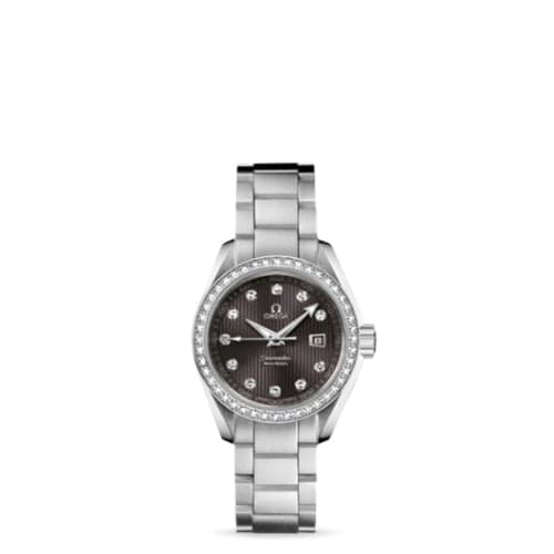 Omega Seamaster Aqua Terra 150M Quartz 30 Stainless Steel / Diamond / Grey / Bracelet