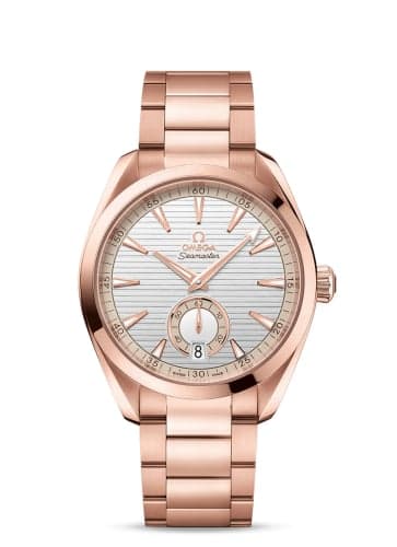 Omega Seamaster Aqua Terra 150M Master Chronometer Small Seconds 41 Sedna Gold / Silver / Bracelet