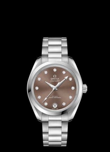 Omega Seamaster Aqua Terra 150M Master Chronometer 34 Stainless Steel / Brown / Bracelet