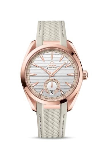 Omega Seamaster Aqua Terra 150M Master Chronometer Small Seconds 41 Sedna Gold / Silver / Rubber