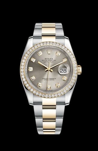Rolex Datejust 36 Rolesor Yellow Diamond / Oyster / Steel Diamond