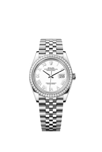 Rolex Datejust 36 Stainless Steel - Diamond / White Roman / Jubilee